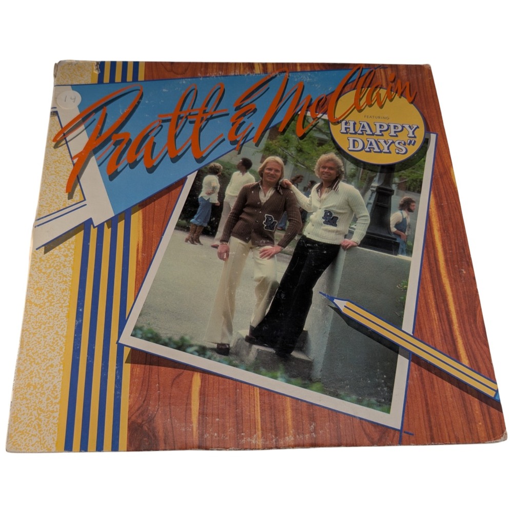 Pratt & McClain Featuring Happy Days LP 1976 US Reprise MS 2250 VG/G